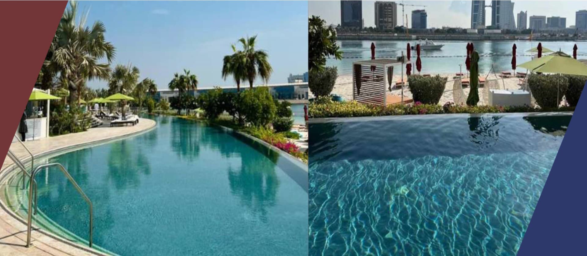 Swimming Pool & Water Fountain Services Kuwait - Professional Pool Construction - Luxury Pool Design Kuwait